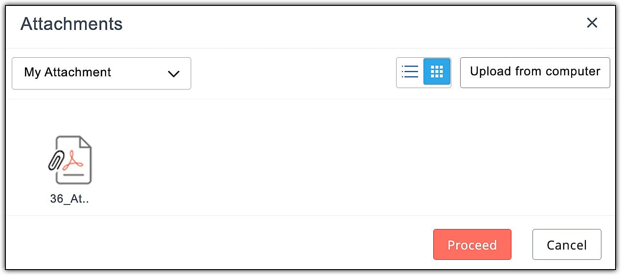 ファイルを添付する