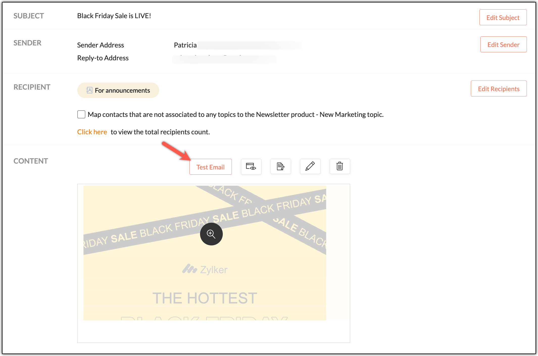 Test email