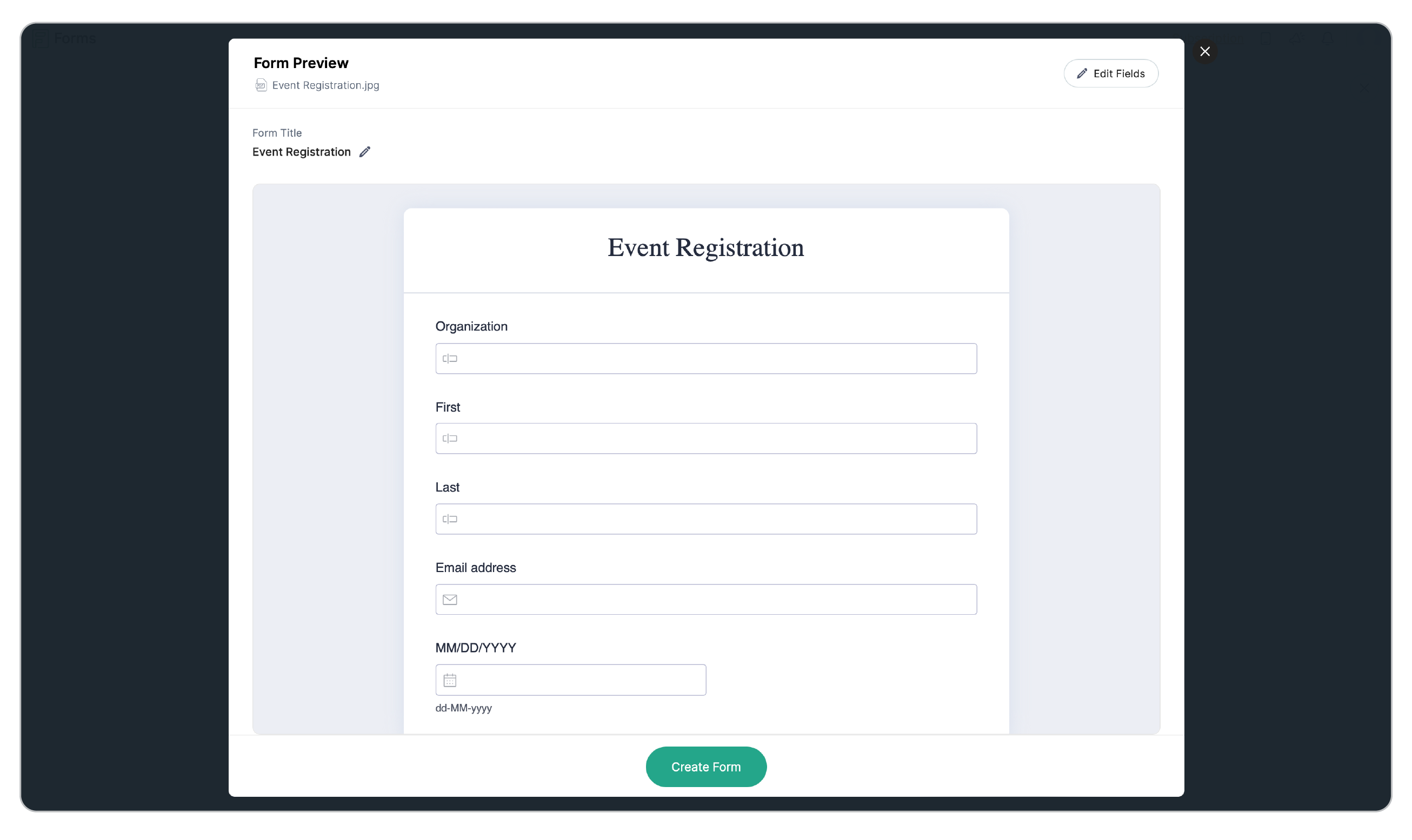 Form Preview