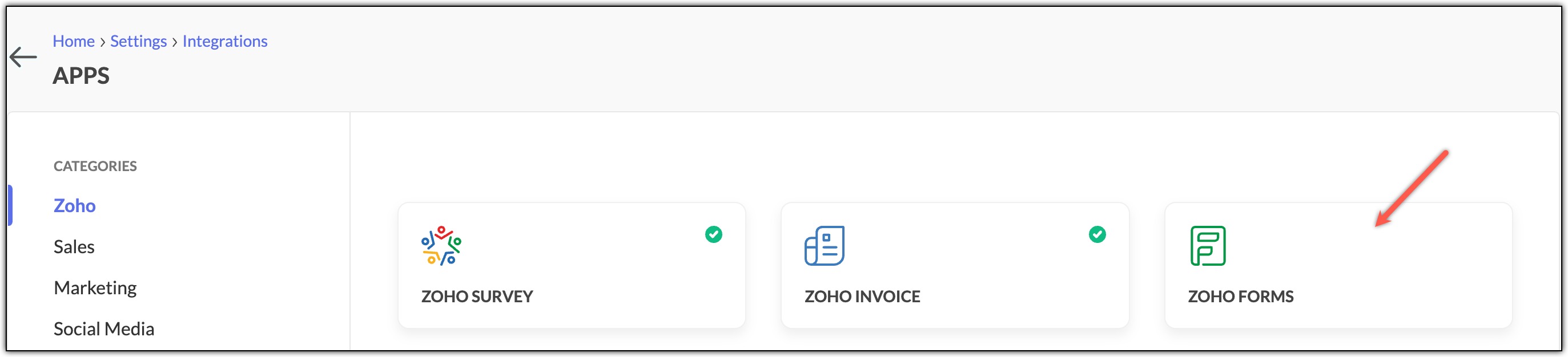 Zoho Forms