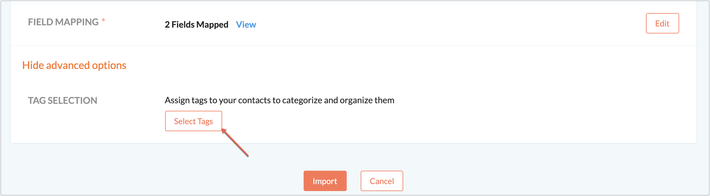 assign tag