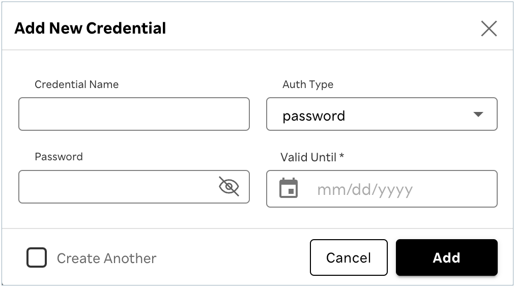 set password