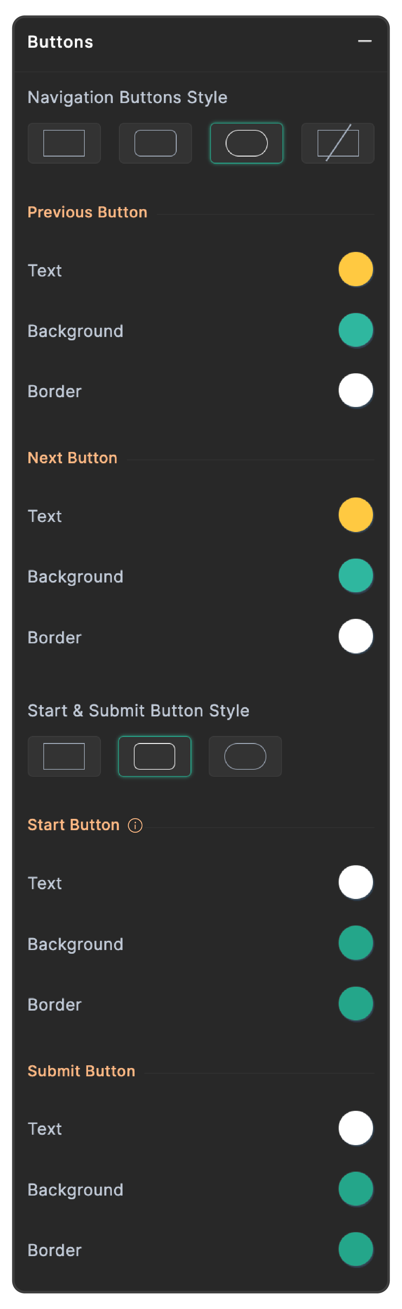 Buttons and Progress Bar Customization