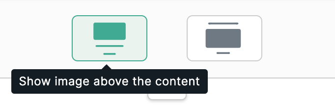 Welcome Page Layout 