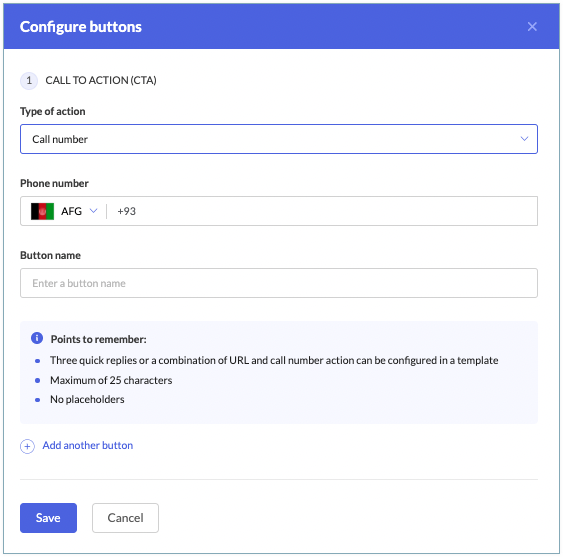 footer configuration