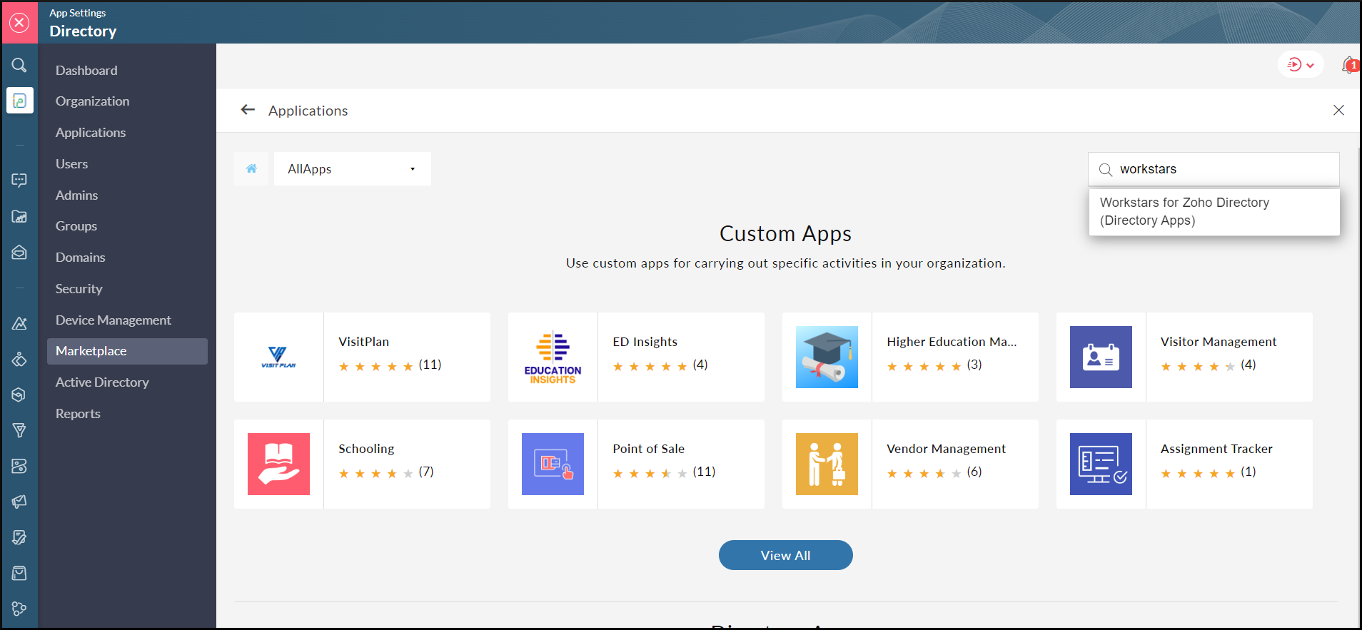 Workstars in Zoho One