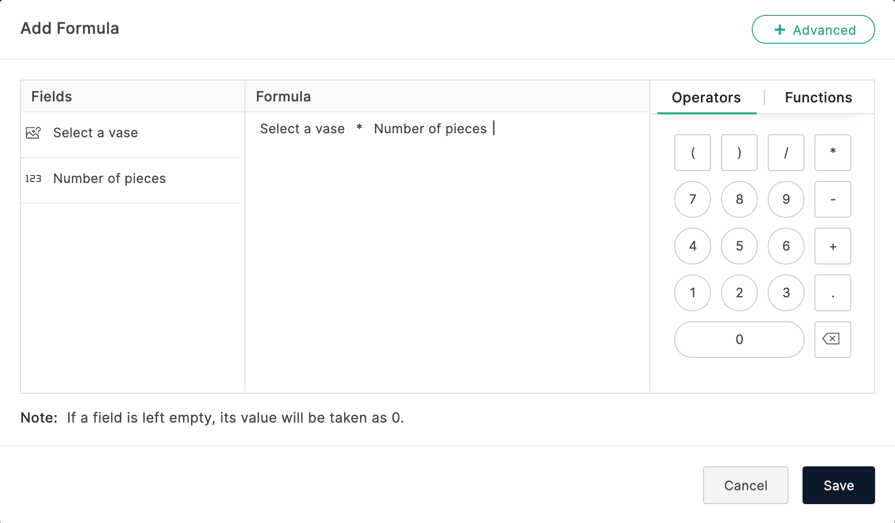 Formula Field