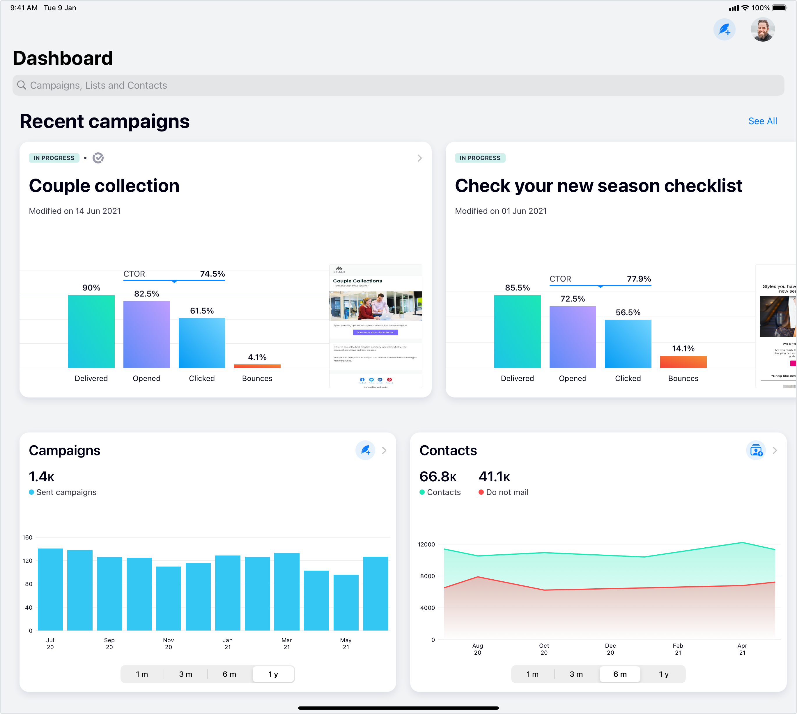 ダッシュボード