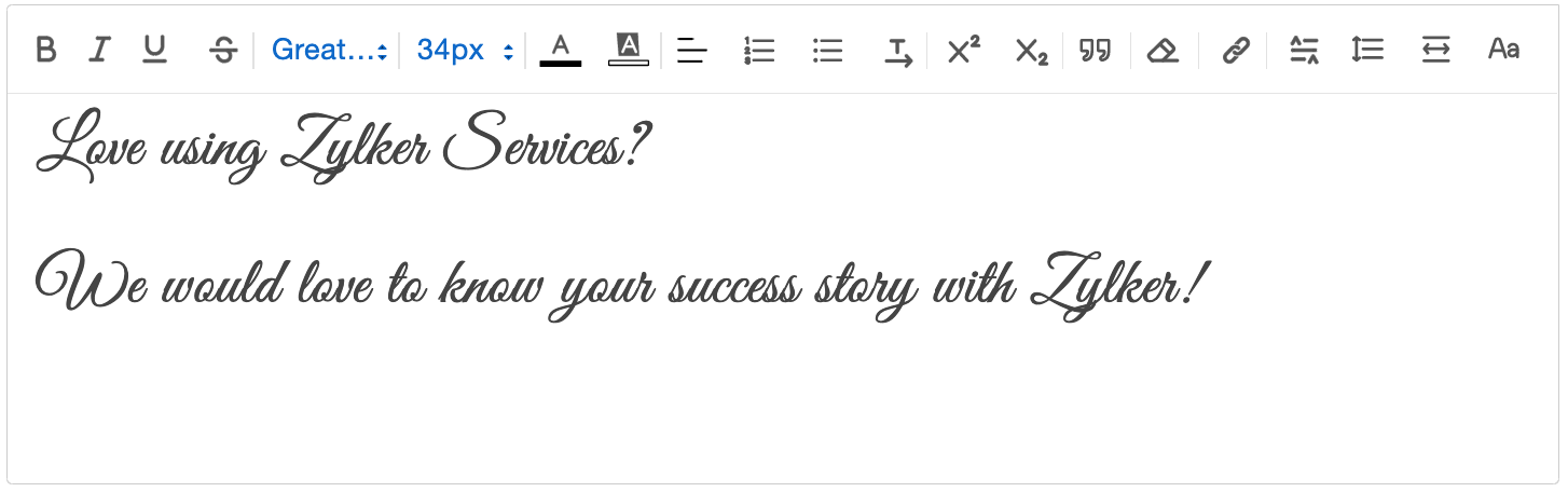 Welcome Page Content
