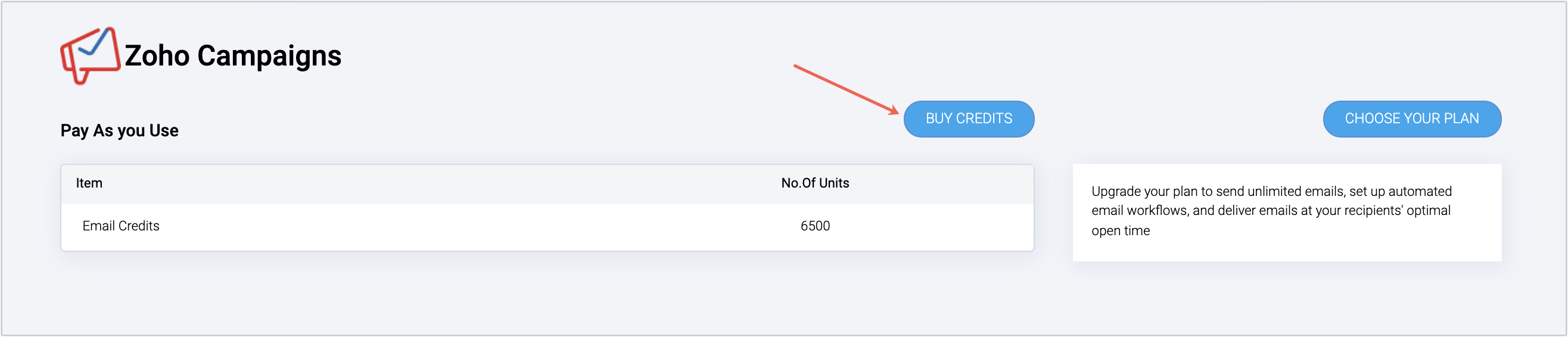 Buy Credits