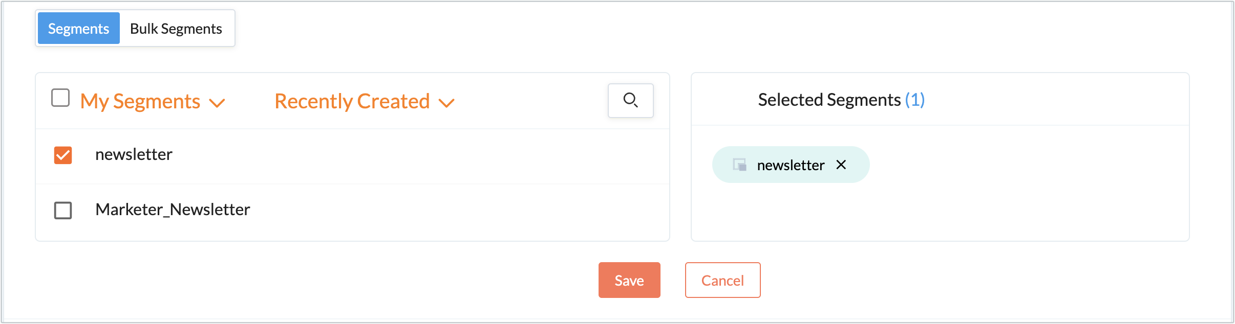 select s