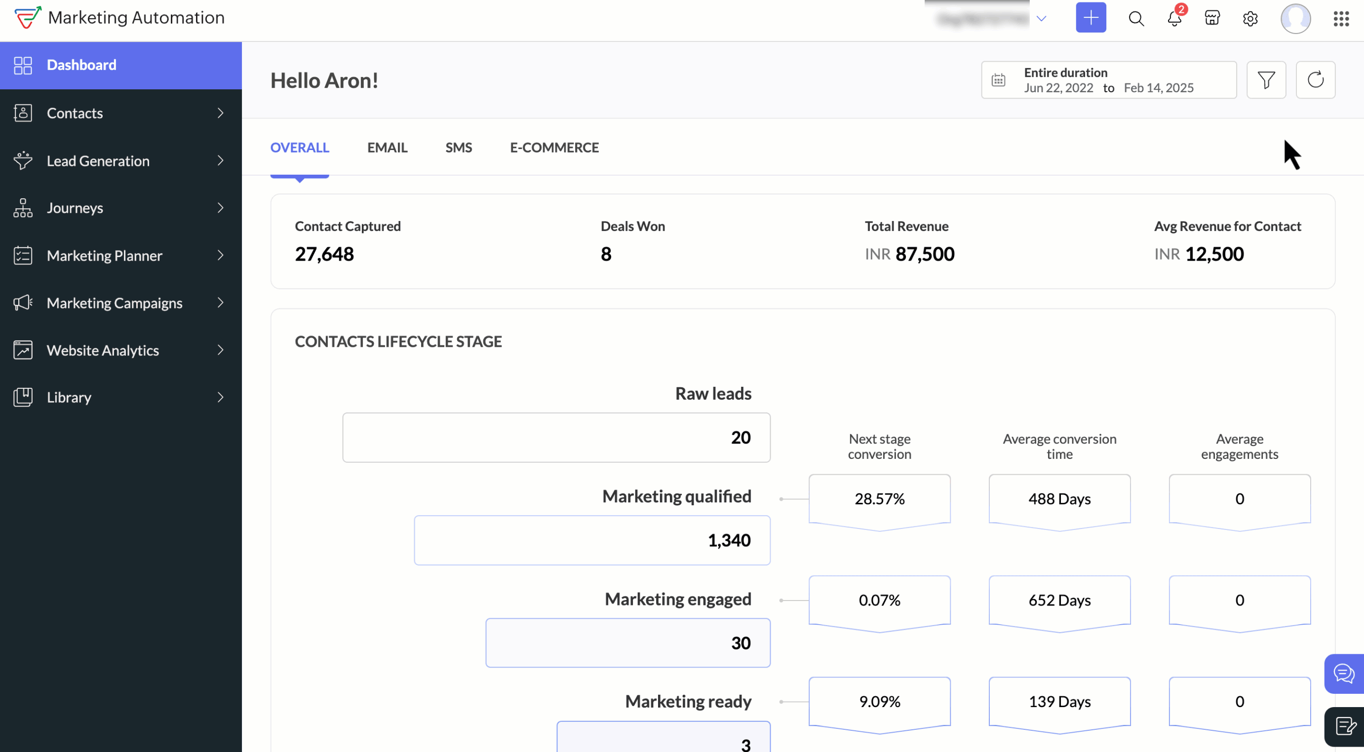 Steps to enable email tracking