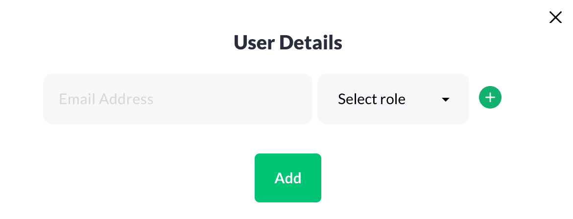 User details
