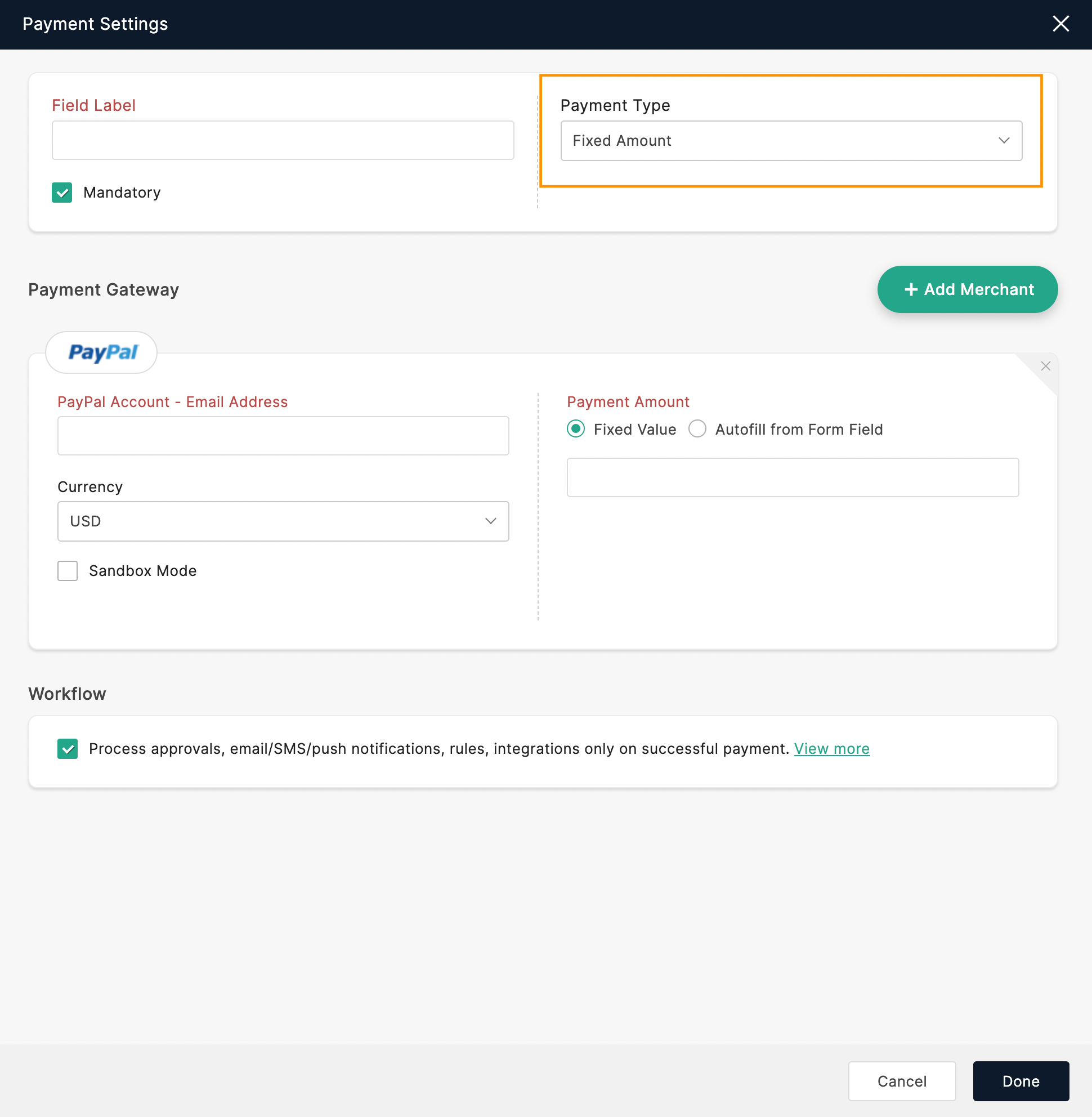 To get a fixed amount of payment