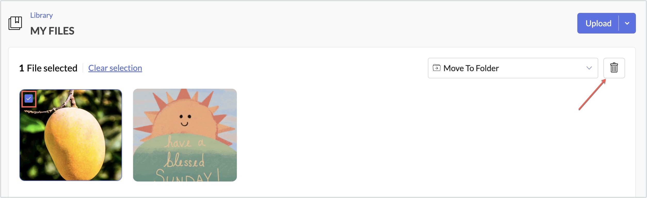 delete image
