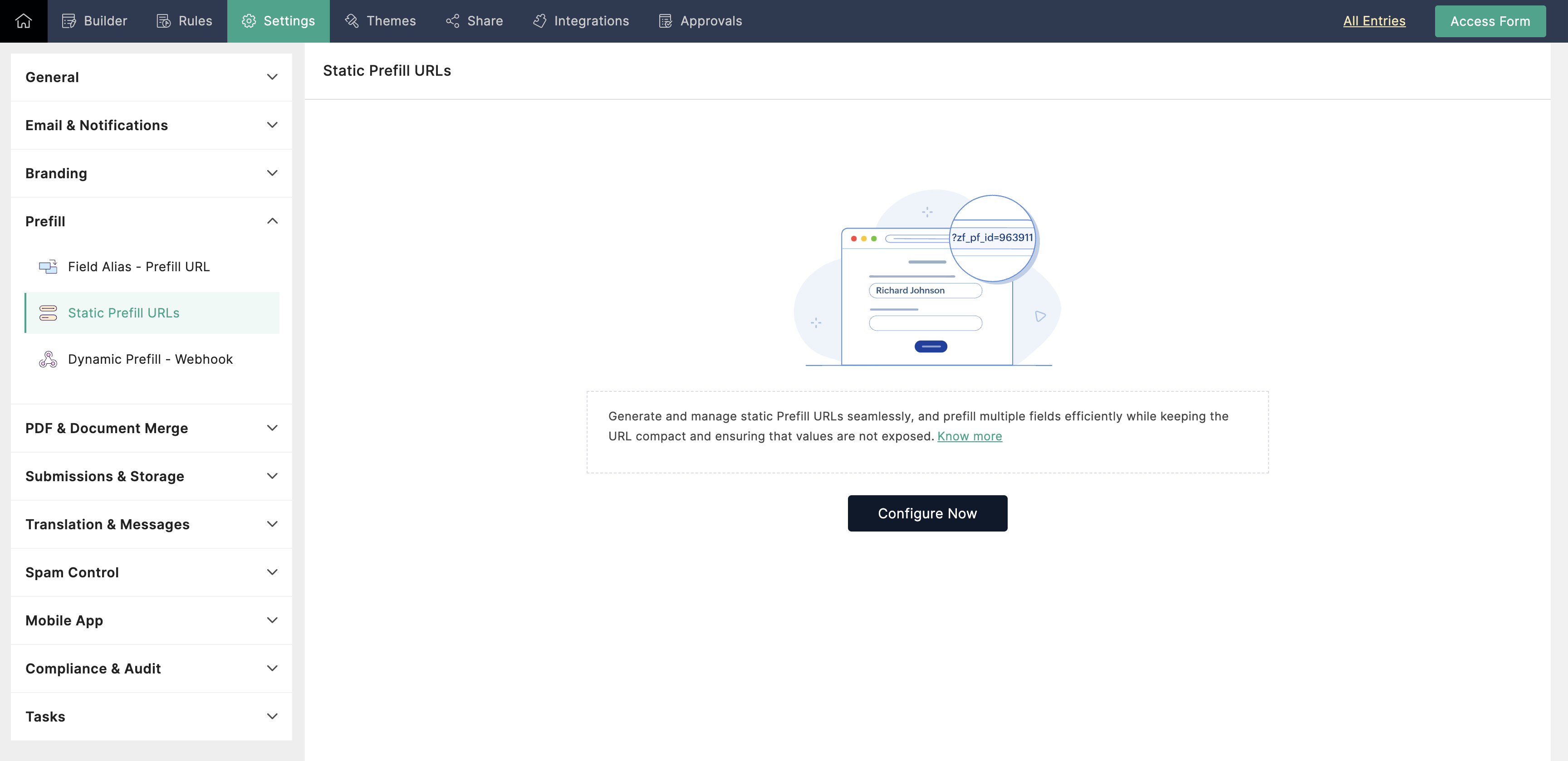 Click Configure Now