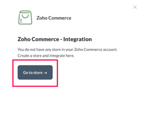 Zoho Commerce - Thrive Integration