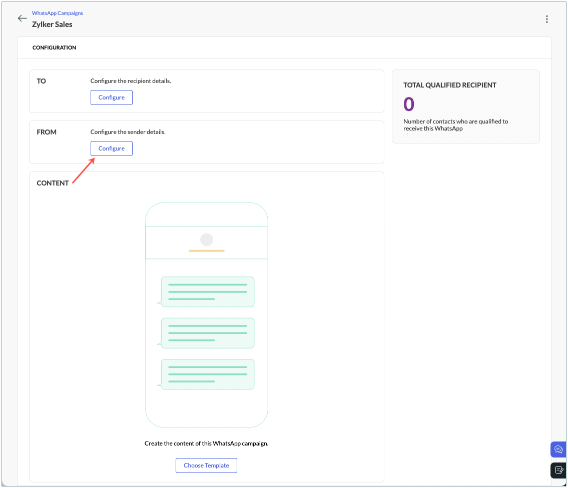 configure