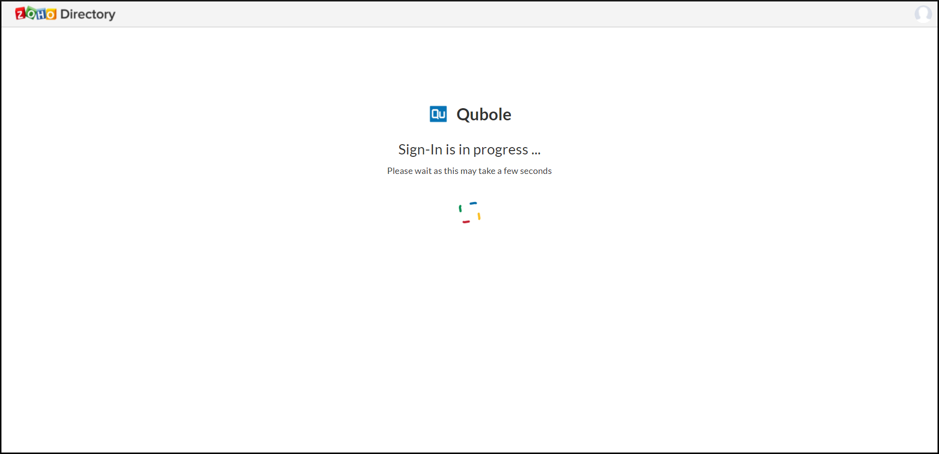 Testing Qubole SAML connection