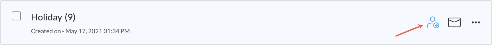add contacts to list