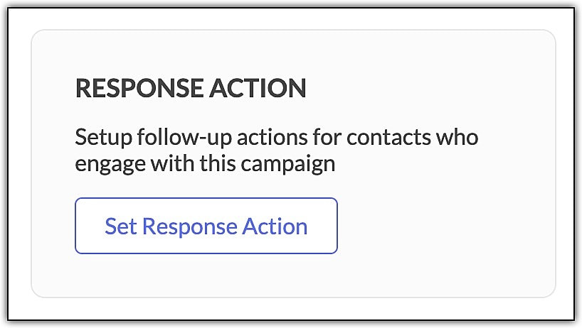 Response action