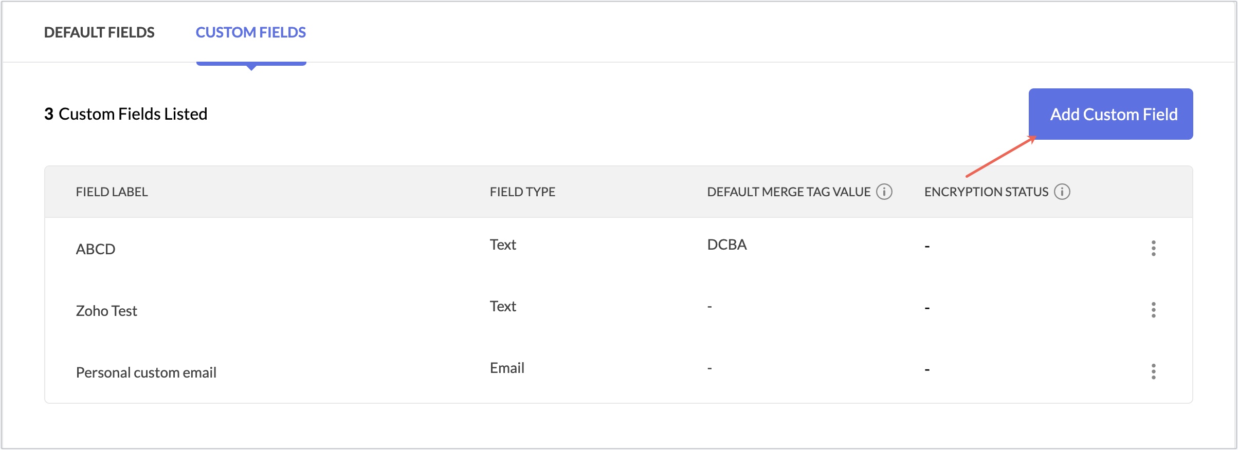 add custom field