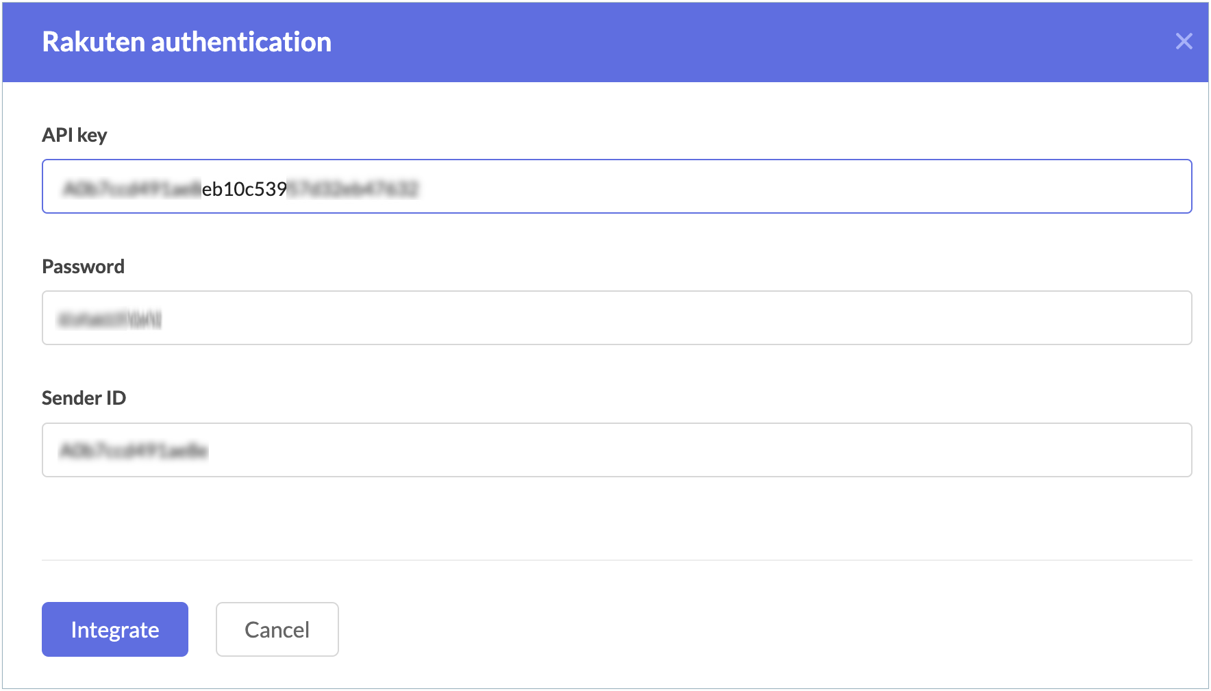 rakuten authentication