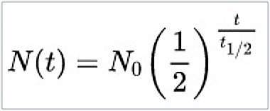 time decay formula