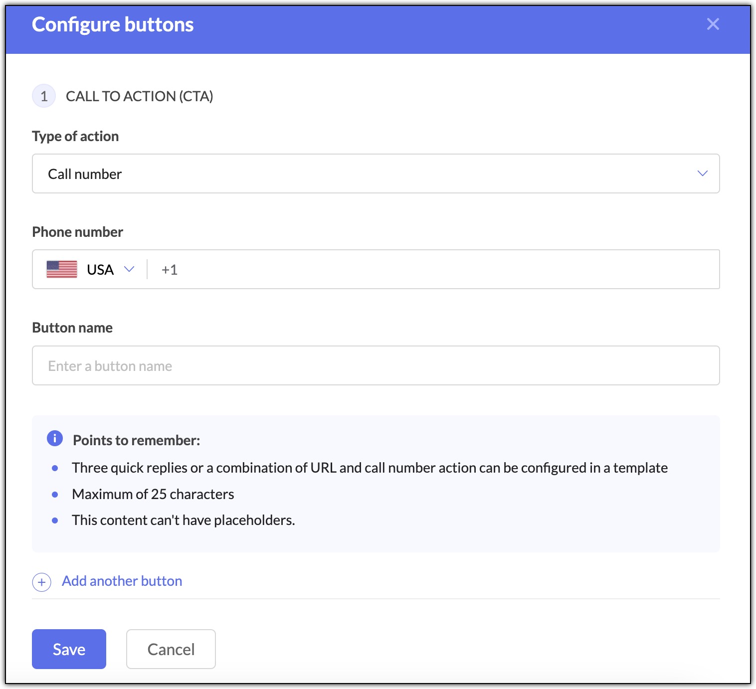 Configure button