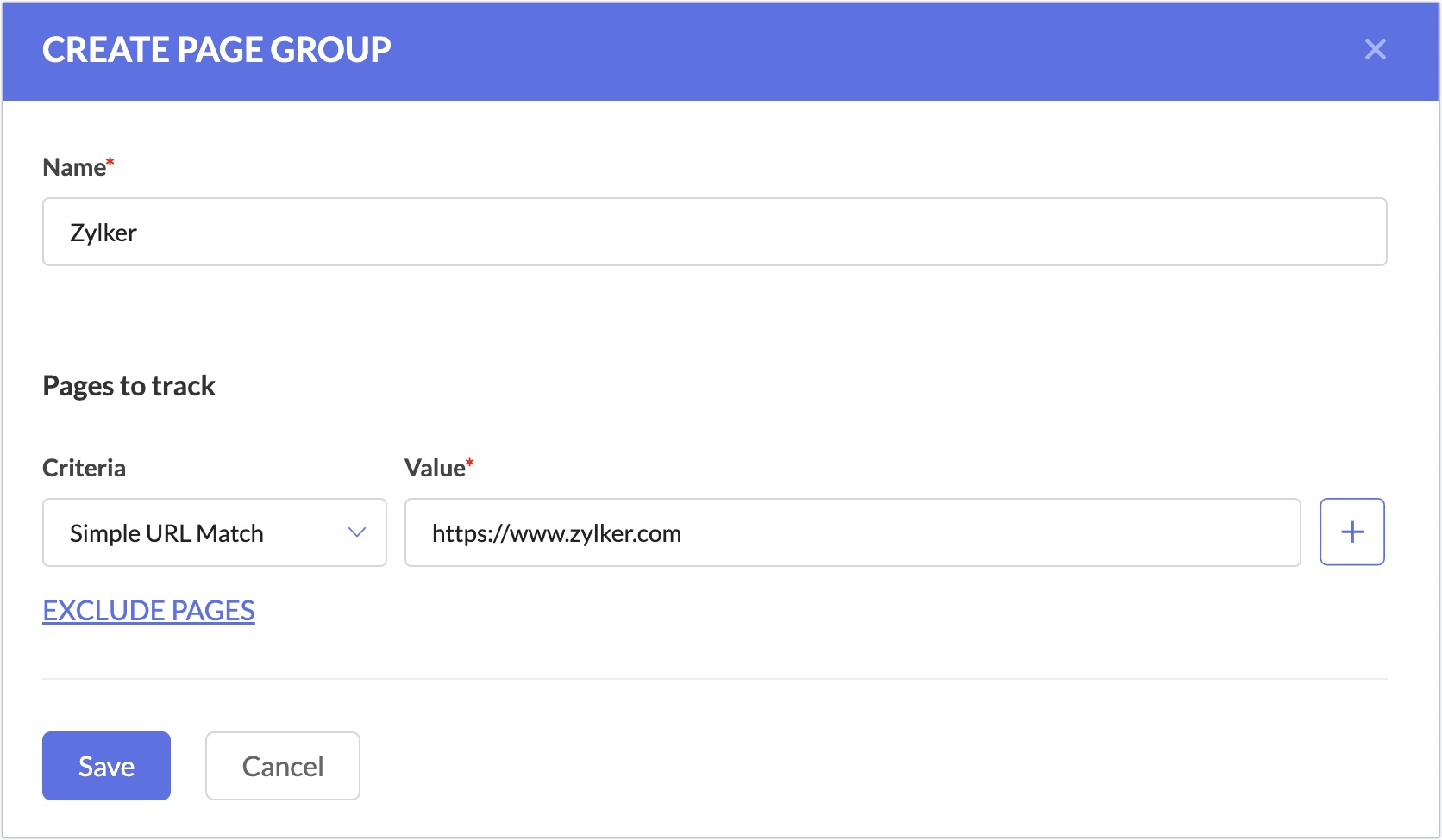 page group