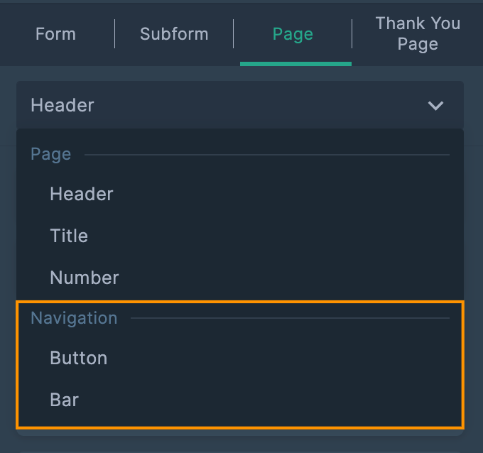 Page Navigation Buttons Customization 