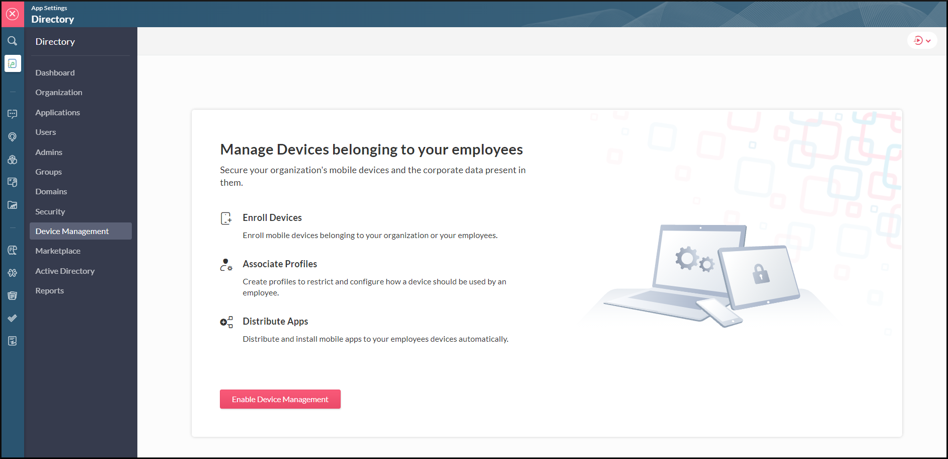 Enable Device Management