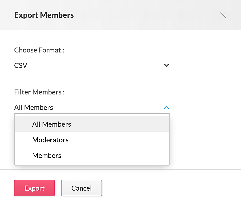 export-group-members