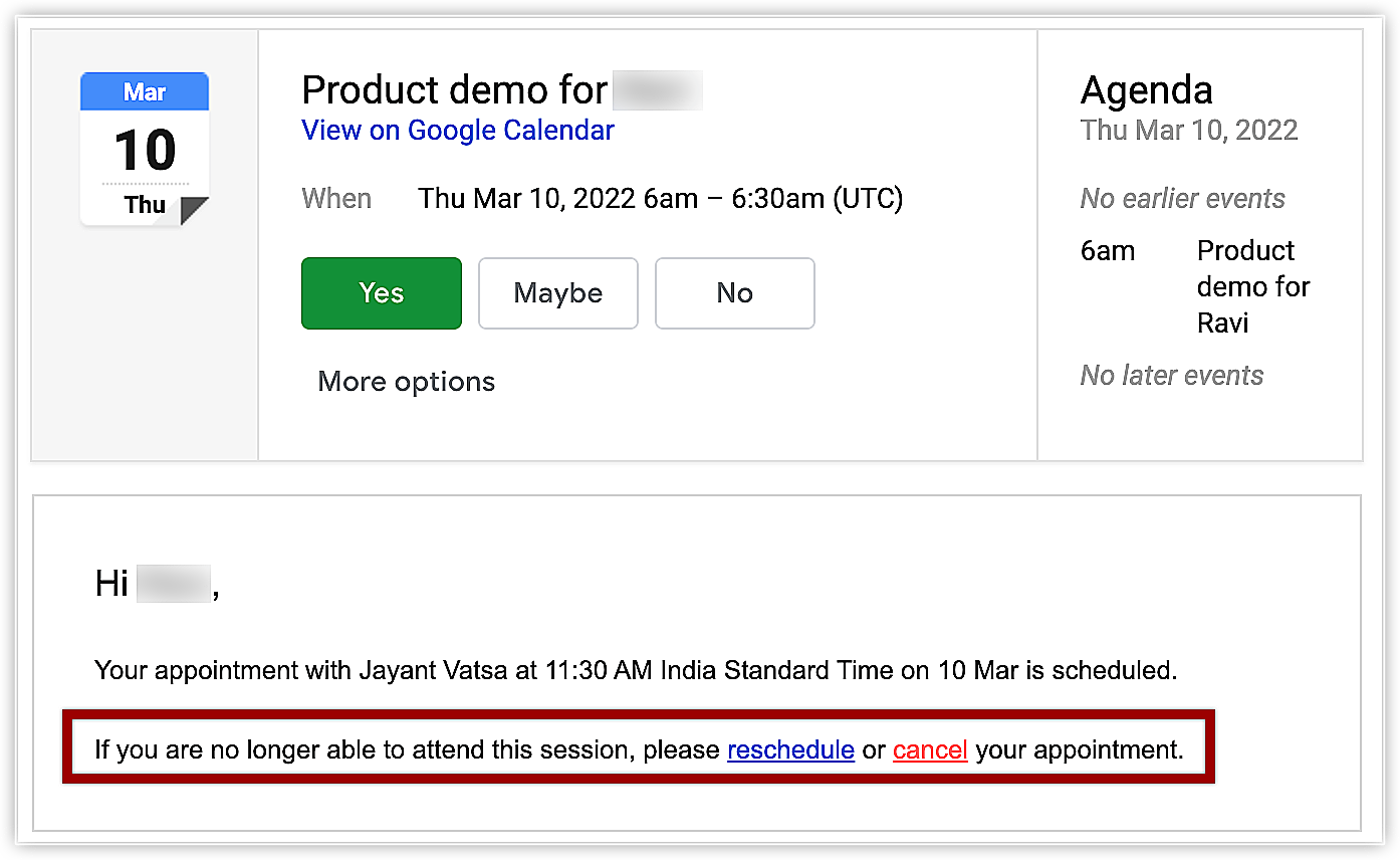 FAQs on Calendar Booking in Zoho CRM