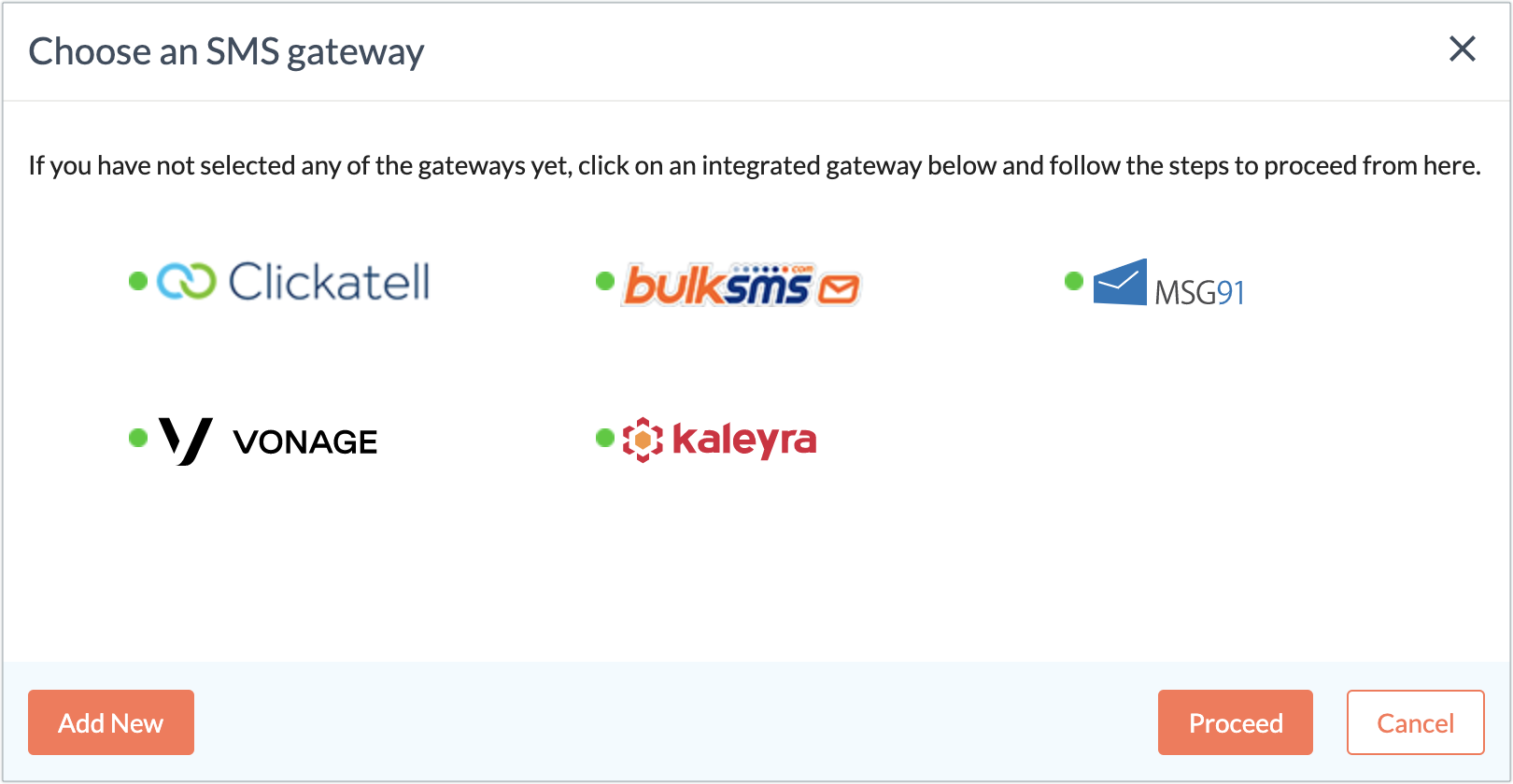 SMS gateway