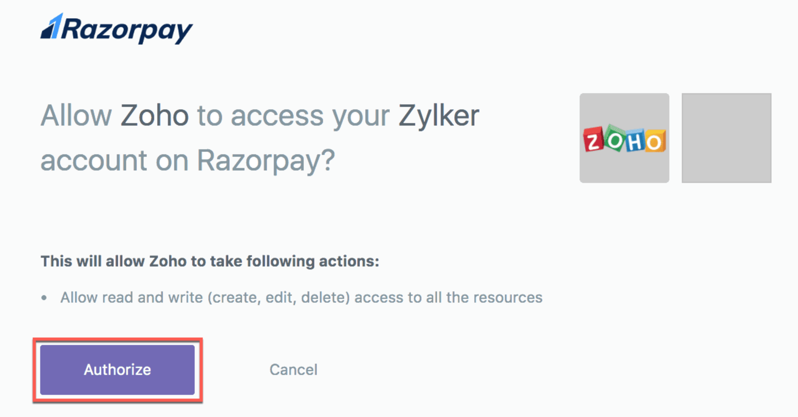 Now Your Razorpay Account Has Been Integrated With Zoho Commerce And ...